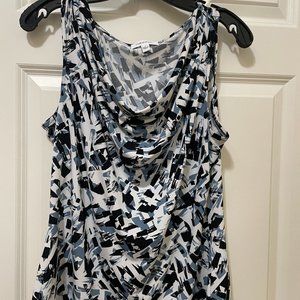 Cowl Neck Sleeveless Top